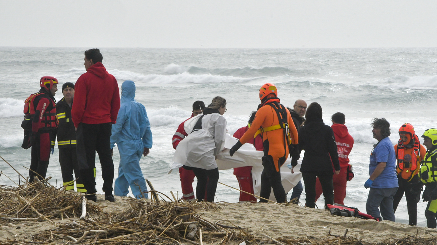 At least 59 Italy migrant deaths have been reported off the coast of Calabria