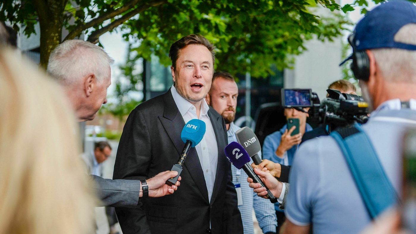 The press has been censured by Musk