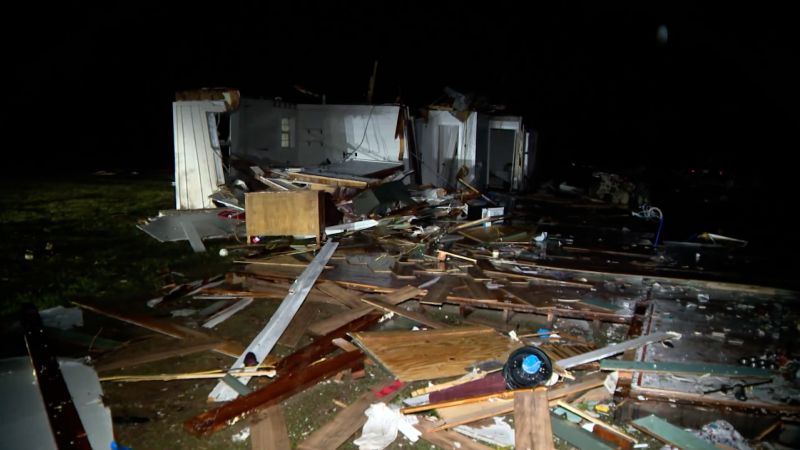 A town in Mississippi is “gone.” That is according to a resident