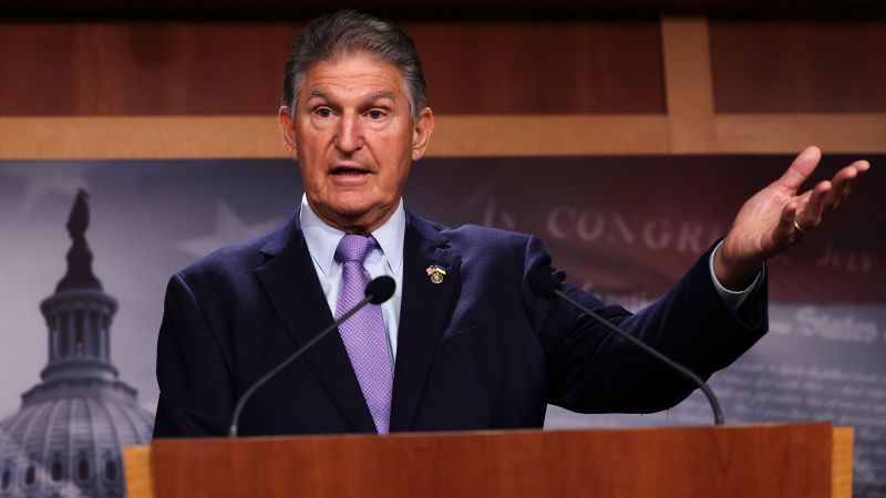 GOP efforts to repeal the DC crime law will likely prevail because Joe Manchin will oppose it