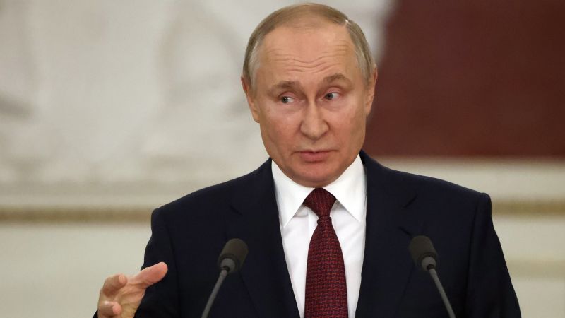 Putin is near an inglorious end