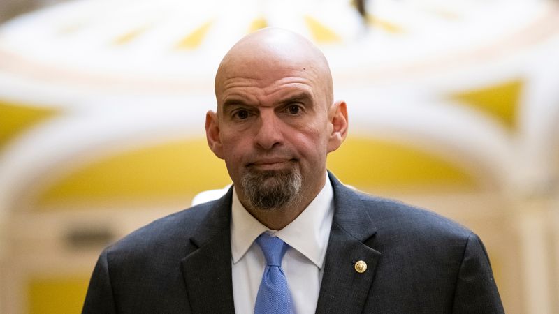 The example is being set by John Fetterman