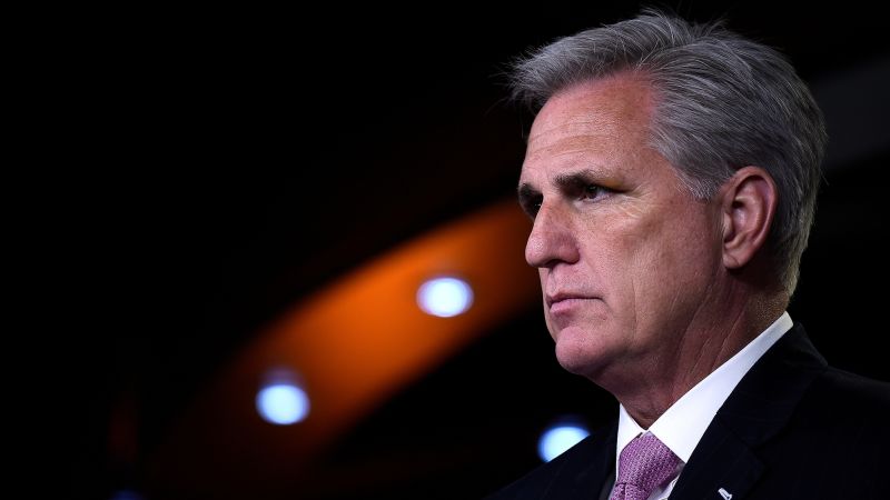 Kevin McCarthy defended the release of footage to Tucker Carlson