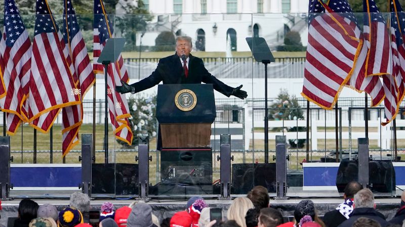 The Justice Dept. says that a lawsuit should be filed against Trump