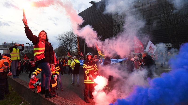 Paris is burning, but he will survive