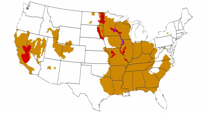 Climate change can lead to flooding in the Mississippi River Basin