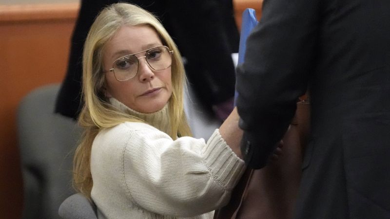 Gwyneth Paltrow is in court for a trial