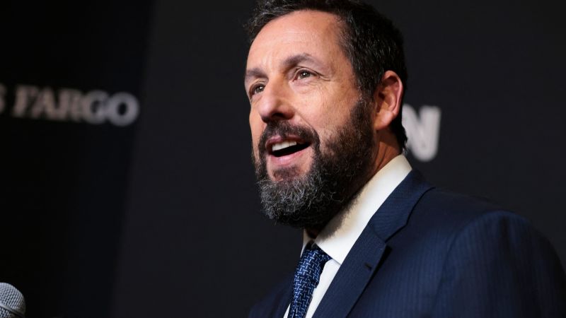 Steve Buscemi and David Letterman were among the big name people who came out to honor Adam Sandler