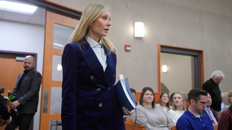 The case was won by Gwyneth Paltrow with $1 in damages