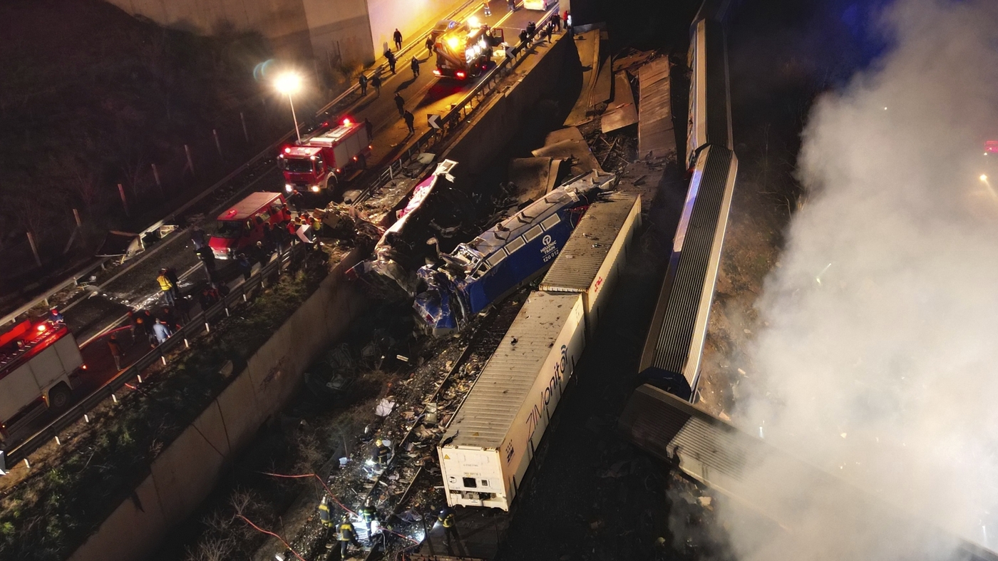 The train crash in Greece was caused by a driver ignoring the red light