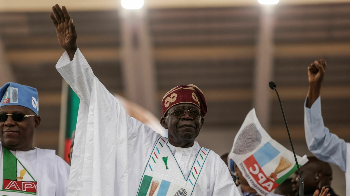 Tinubu was elected the new president of Nigeria
