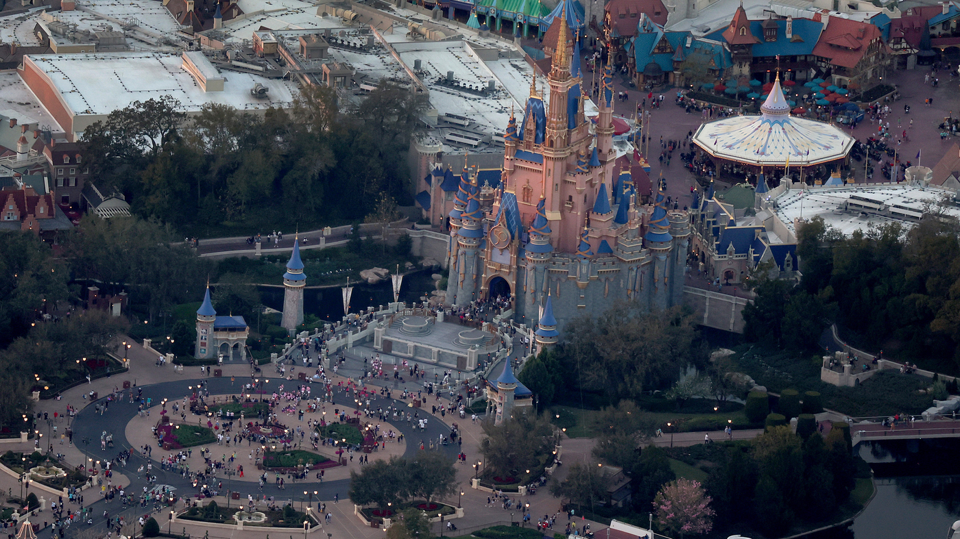 Why did Gov. Ron DeSantis take control of the special district at Disney World?