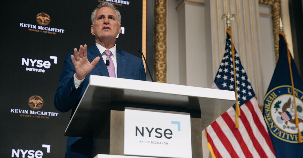 The US economy could potentially be dependent on McCarthy corralling his troops