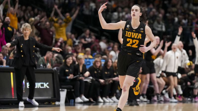 The Iowa team defeated the defending champion South Carolina in the Final Four