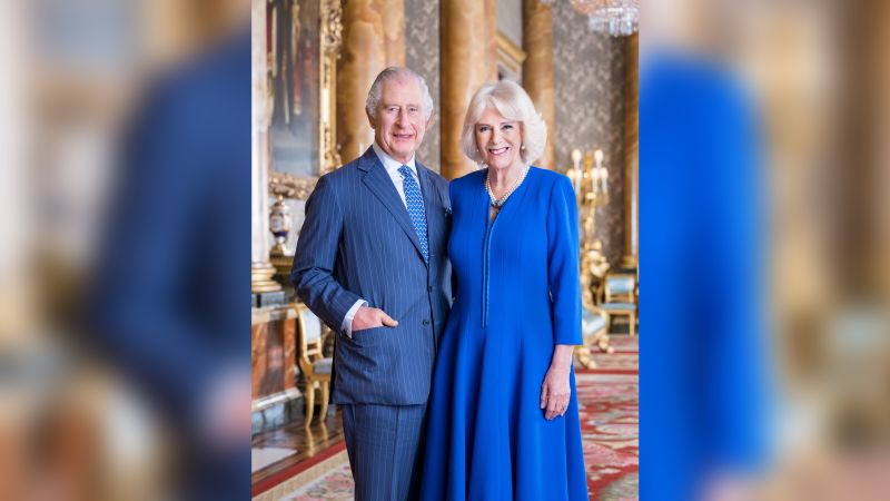 There was a drop in the title of Queen Camilla’s