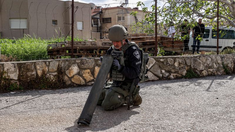 The IDF says that rockets have been fired into Israel