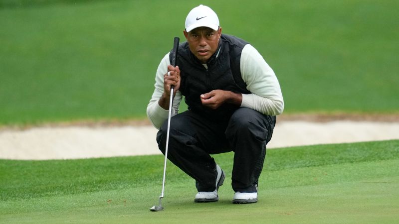 The third round of the Masters was suspended due to rain at Augusta National