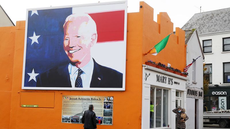 Biden is going to Ireland in part for homecoming and also for diplomacy and politics