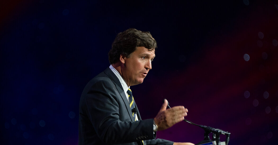 Tucker Carlson is being shown the door