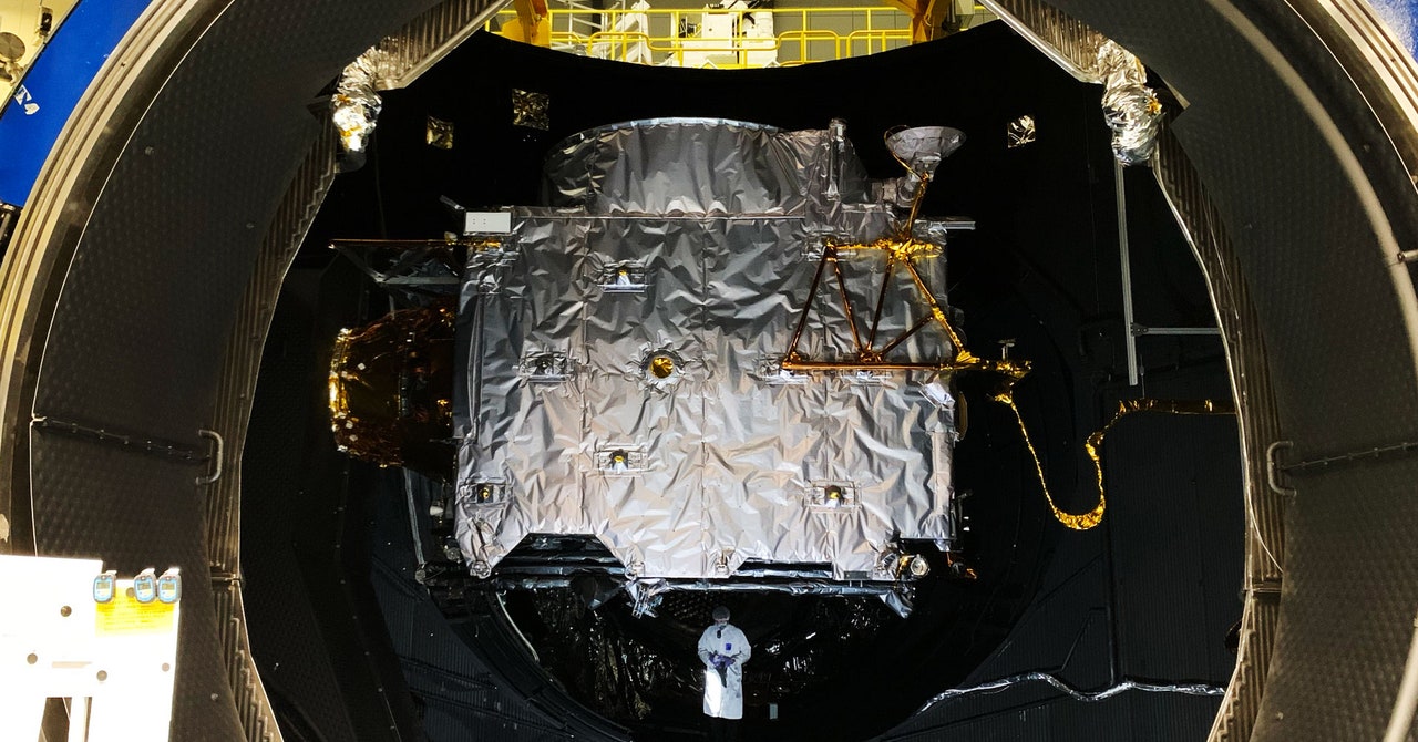 A European space probe looks at the Jupiter System