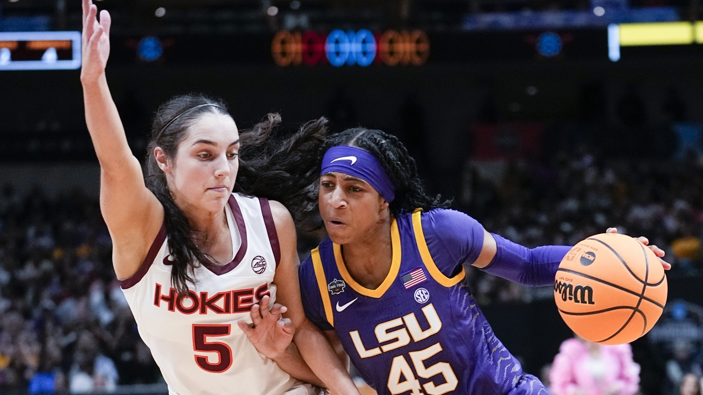 The LSU women defeated Virginia Tech in the Final Four to reach the title game