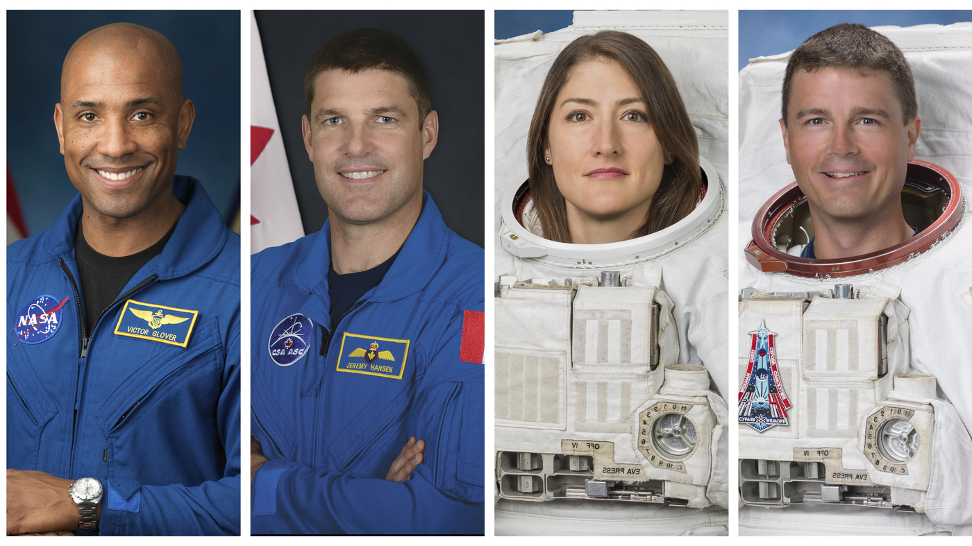 The astronauts will go around the moon next year
