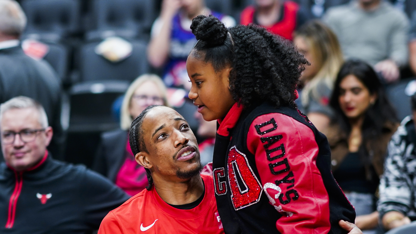 DeMar said that his daughter wouldn’t be at the Chicago Bulls game against Miami Heat