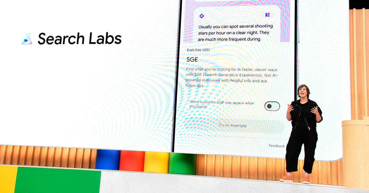 Arative AI has been put to search by Google