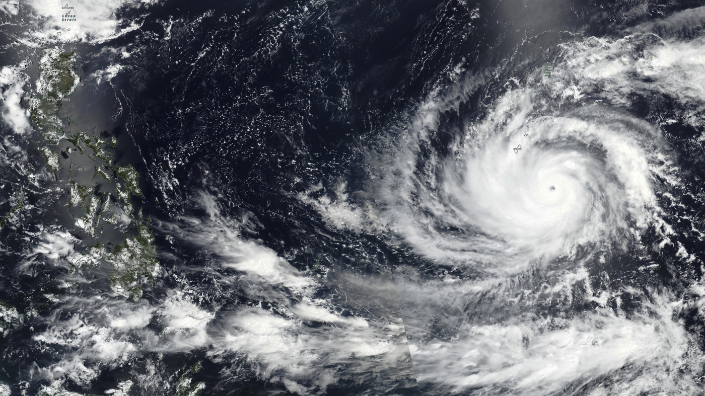 Two people speak about the power of typhoon Mawar in Guam