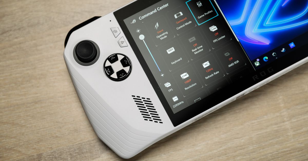 The Ally Review includes handheld gaming with a limited lifespan