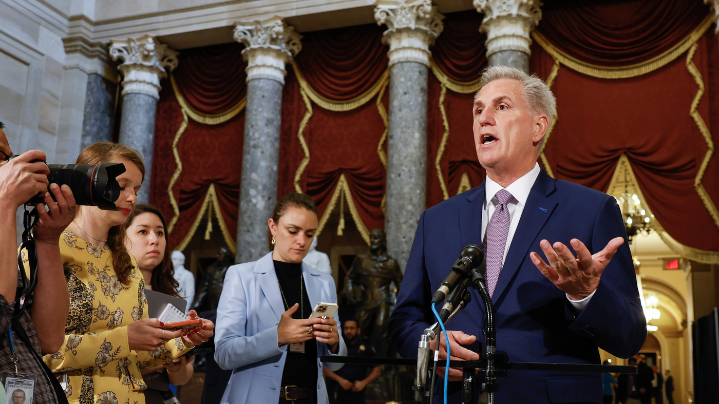 Biden had a no- negotiation stance because of the past debt limit problems