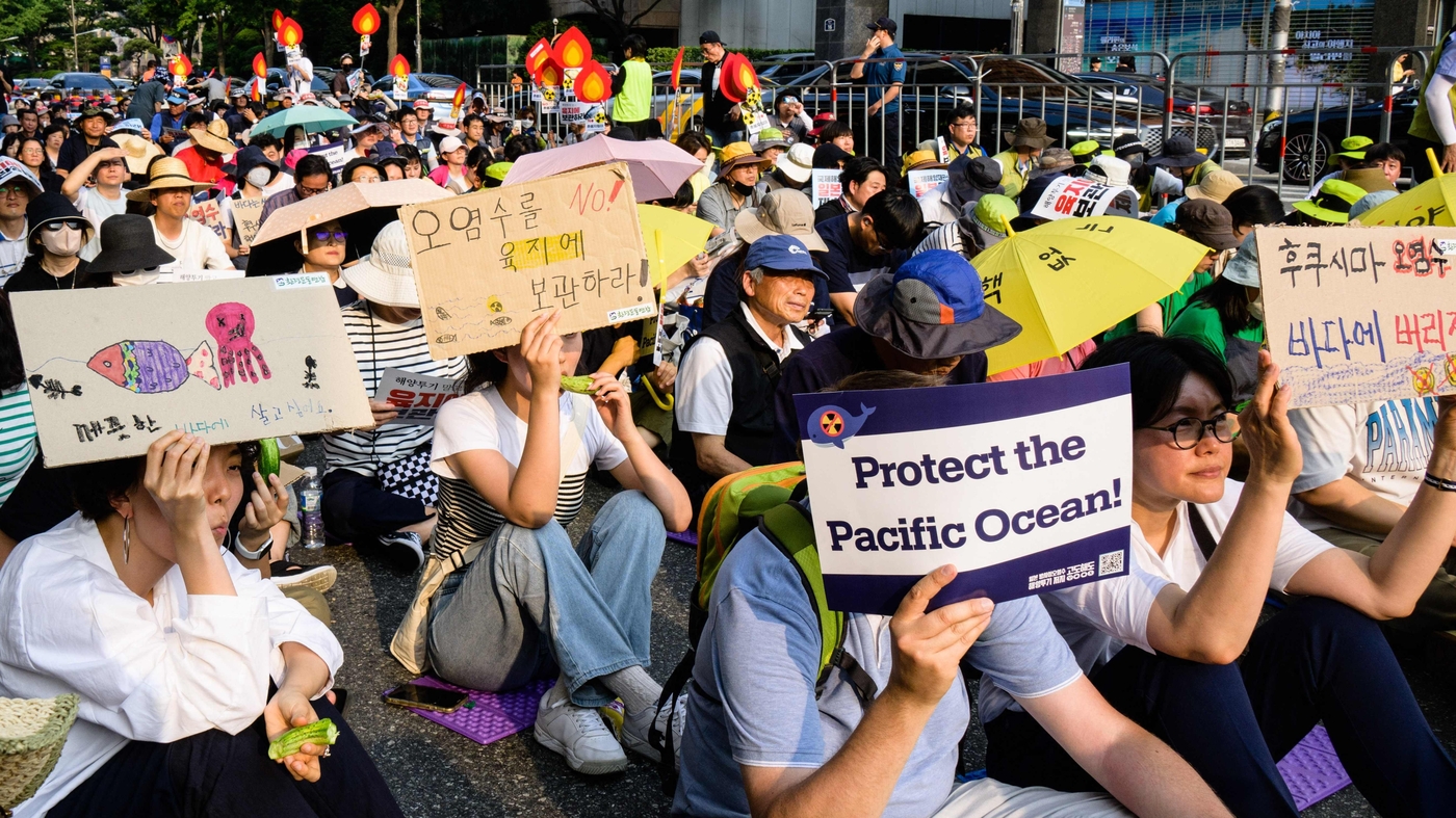 South Korea is becoming more anxious as Japan prepares to release wastewater