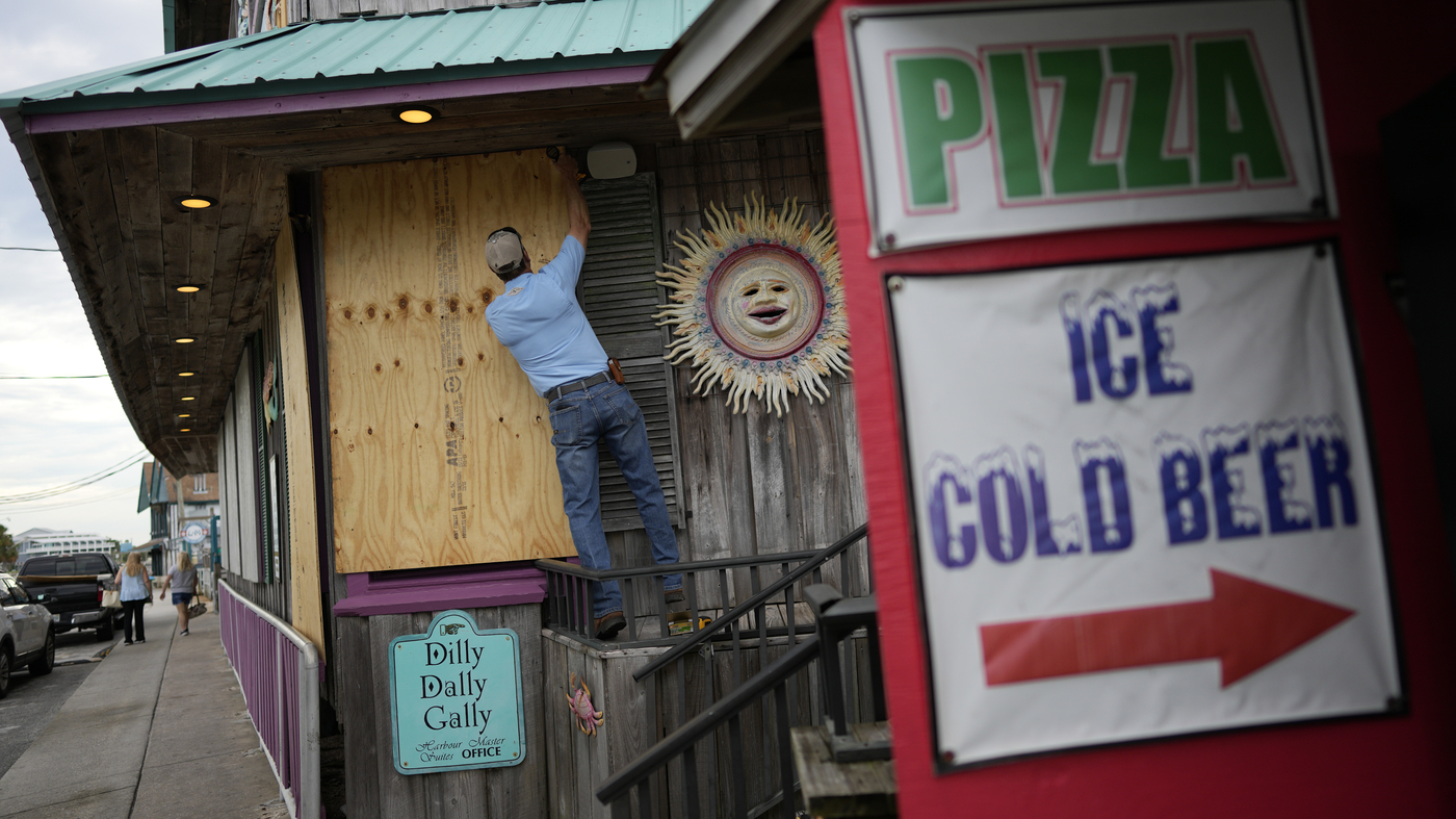 The storm is forecast to hit Florida before it becomes a major storm