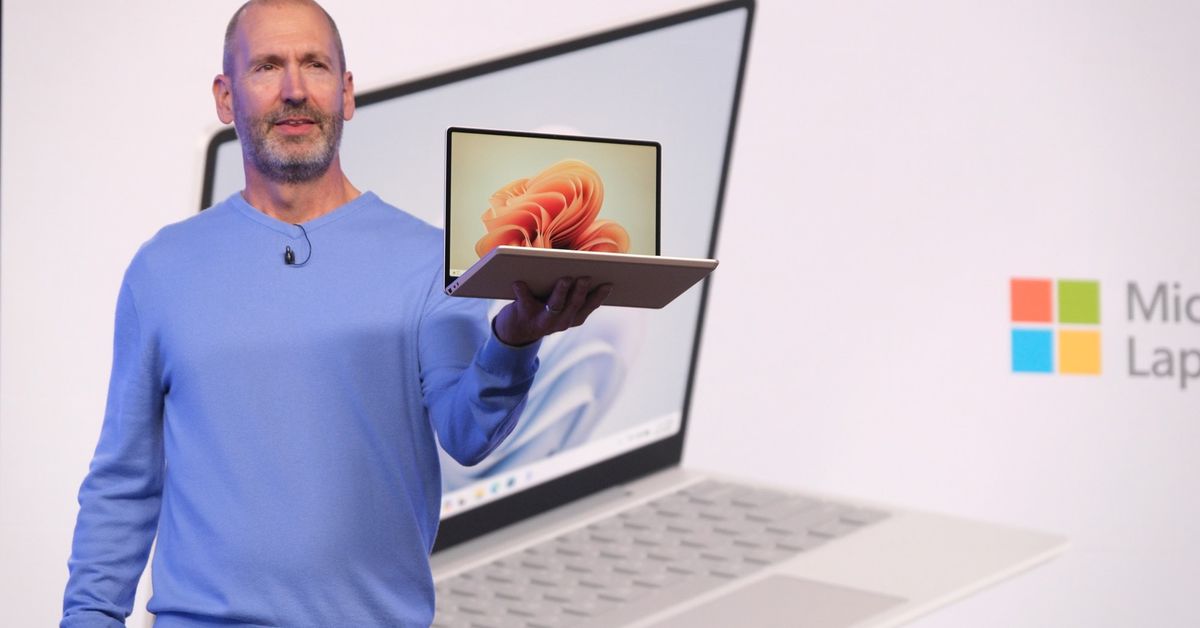 The new Surface Laptop Studio 2 and Laptop Go 3 will be available for pre-order