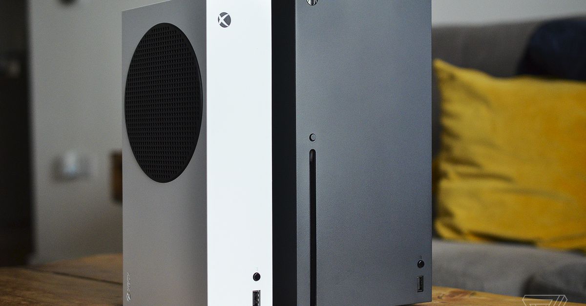 This is the new disc-less Xbox Series X design by Microsoft