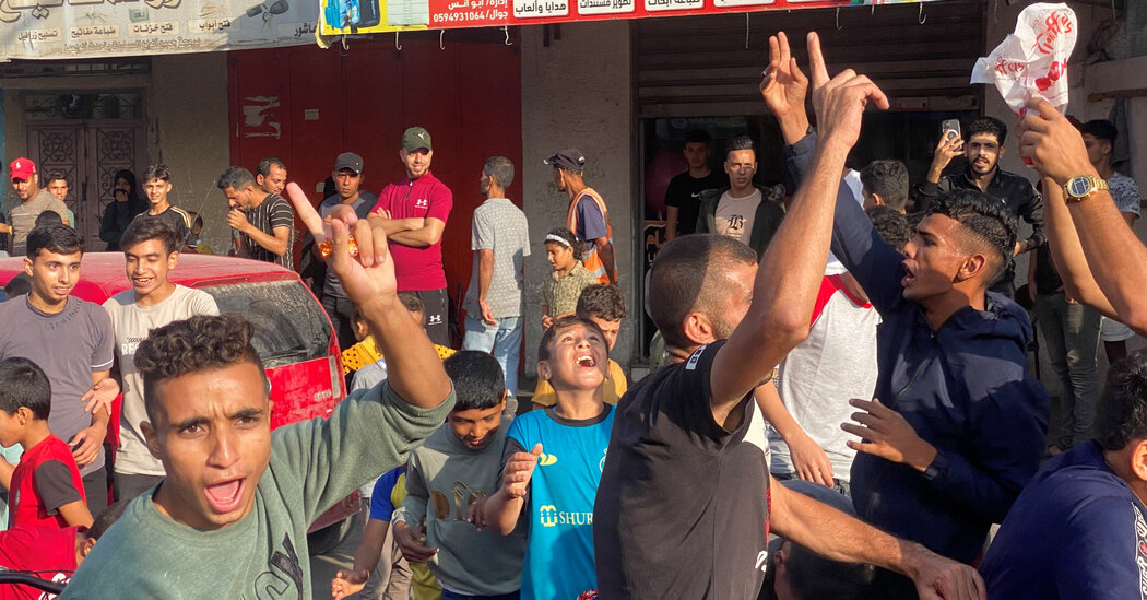 Gaza and Israel are fighting after militant assaults