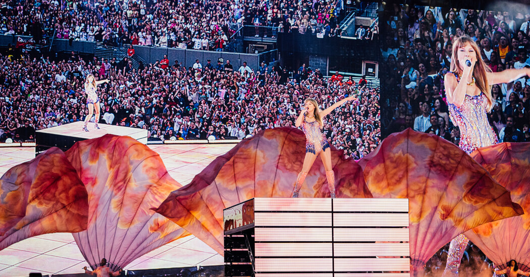 Taylor has a different take on turning a concert into a film