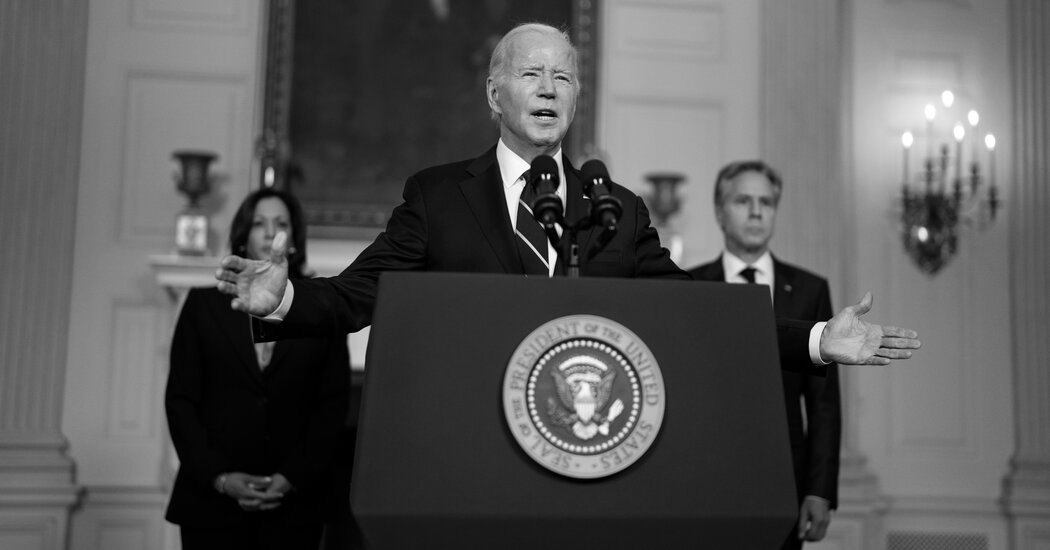 Biden was upset by the Gaza blast while he was in Israel