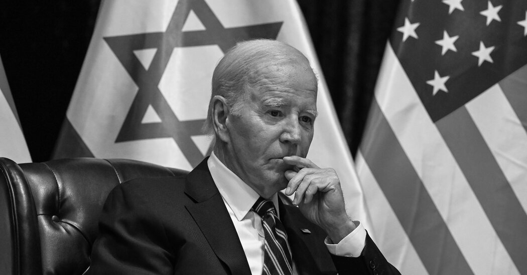 Biden has an unspoken message for Israel
