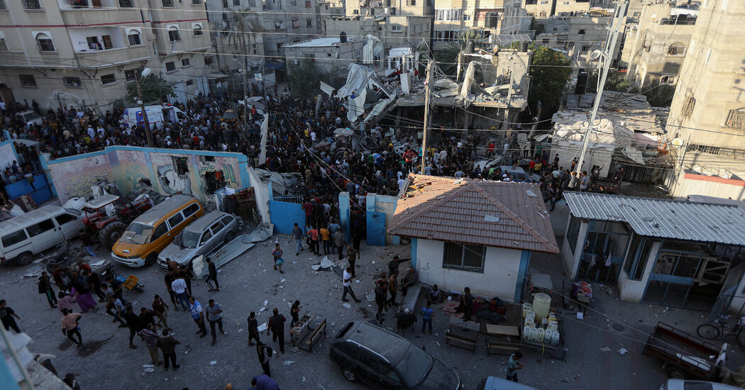 Gaza officials say more than 5,000 people have been killed by Israeli strikes