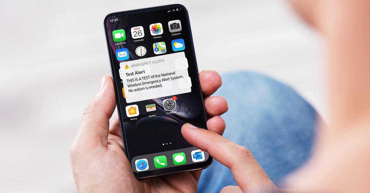 The FEMA is testing an emergency alert on your phone