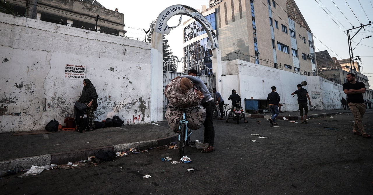 There is evidence about what happened at the Al Ahli Arab Hospital in Gaza