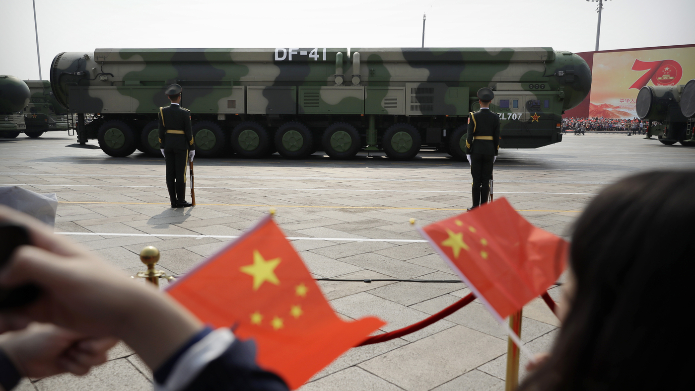 The U.S. says that China’s military is making risky moves