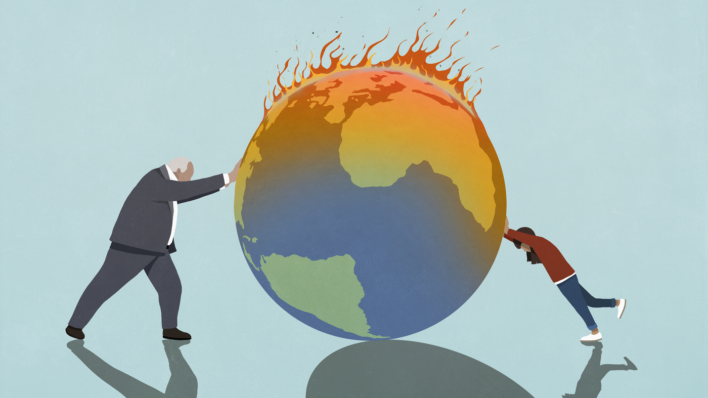 Conspiracy theories are facing people working on climate solutions