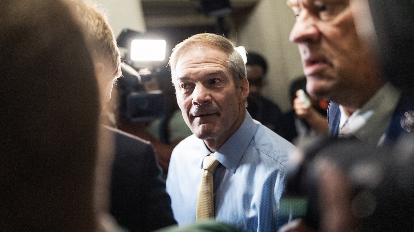 Jim Jordan is trying to become a speaker