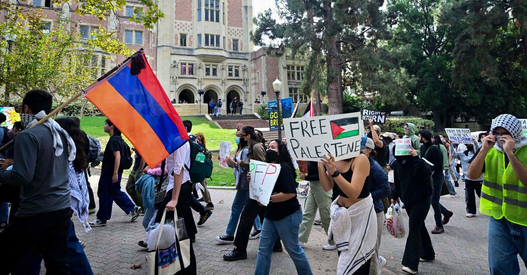 Republicans see the anti- Israel protests at colleges