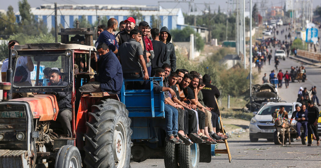 Gazans are attempting a Treacherous Return Home as Cease-fire takes hold