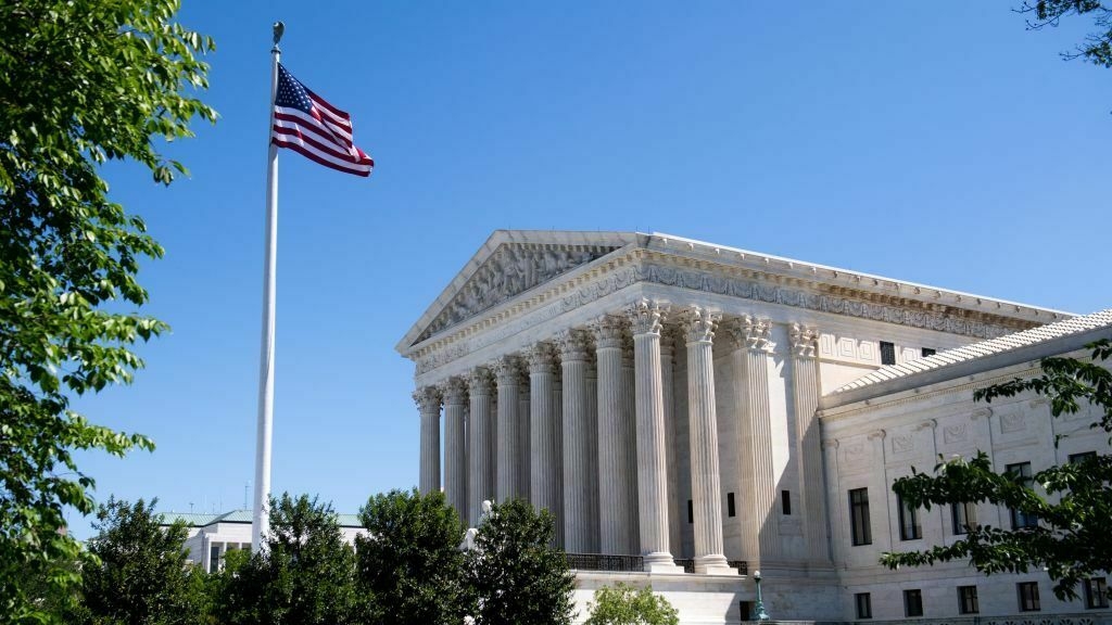 The law prohibiting guns for accused domestic abusers is likely to be upheld by the high court
