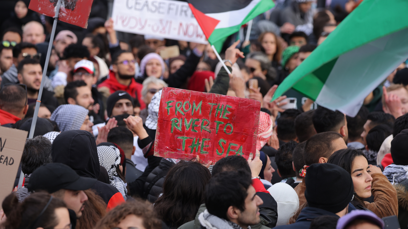 The debate about ‘From the River to the Sea’ raged in congress and on campuses