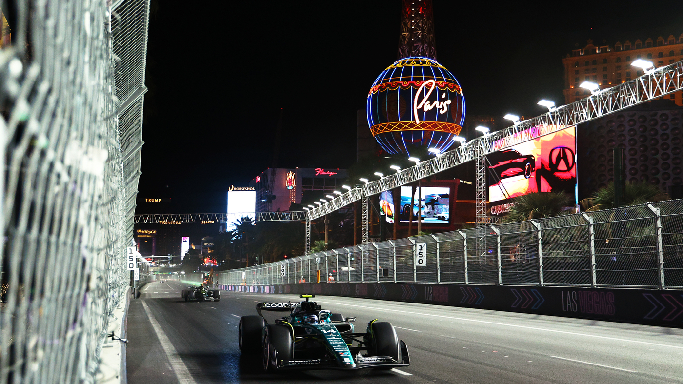 Formula 1 fans had to leave in Las Vegas